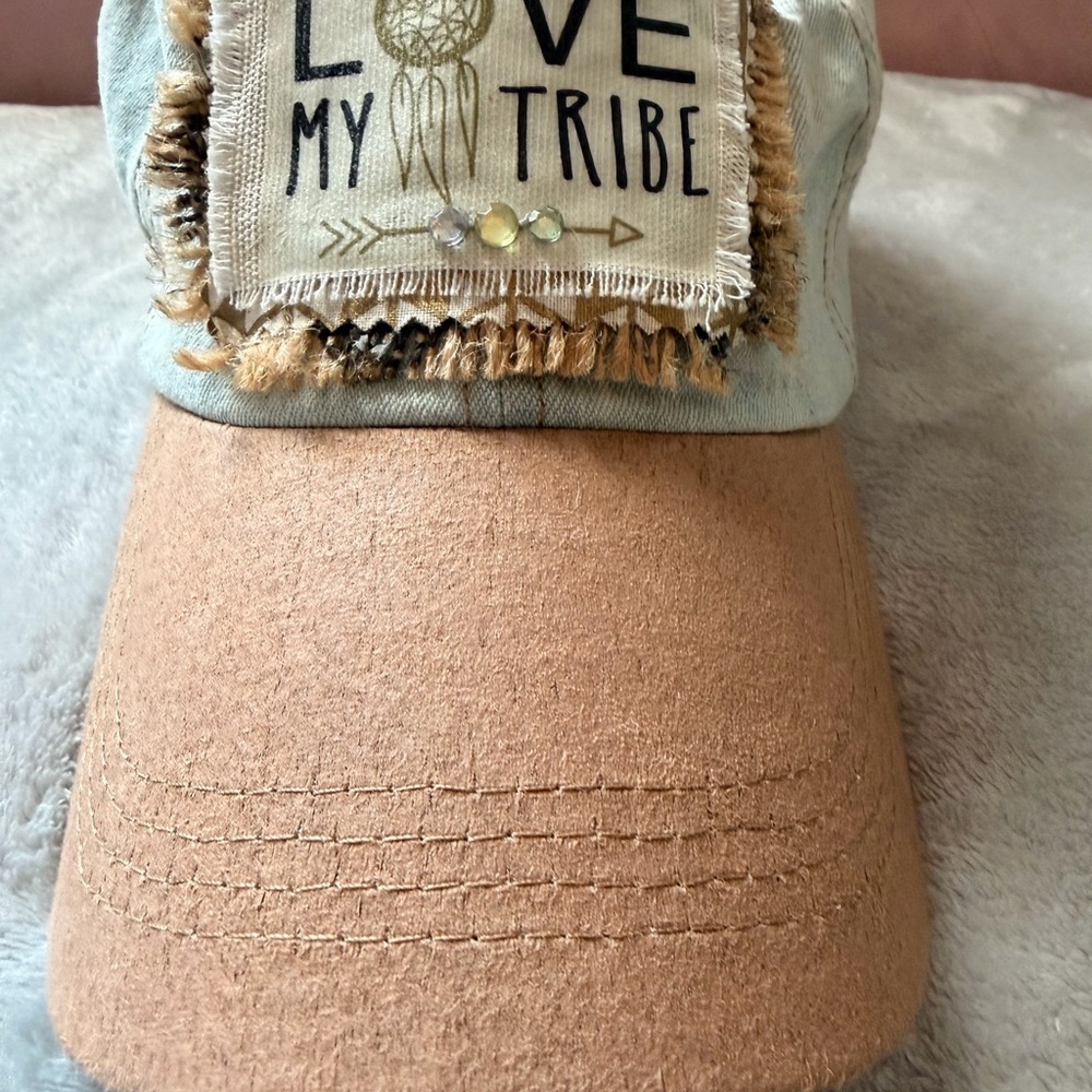 Ladies Love My Tribe- Patch Cap  baseball cap 
T1 - Picture 9 of 9
